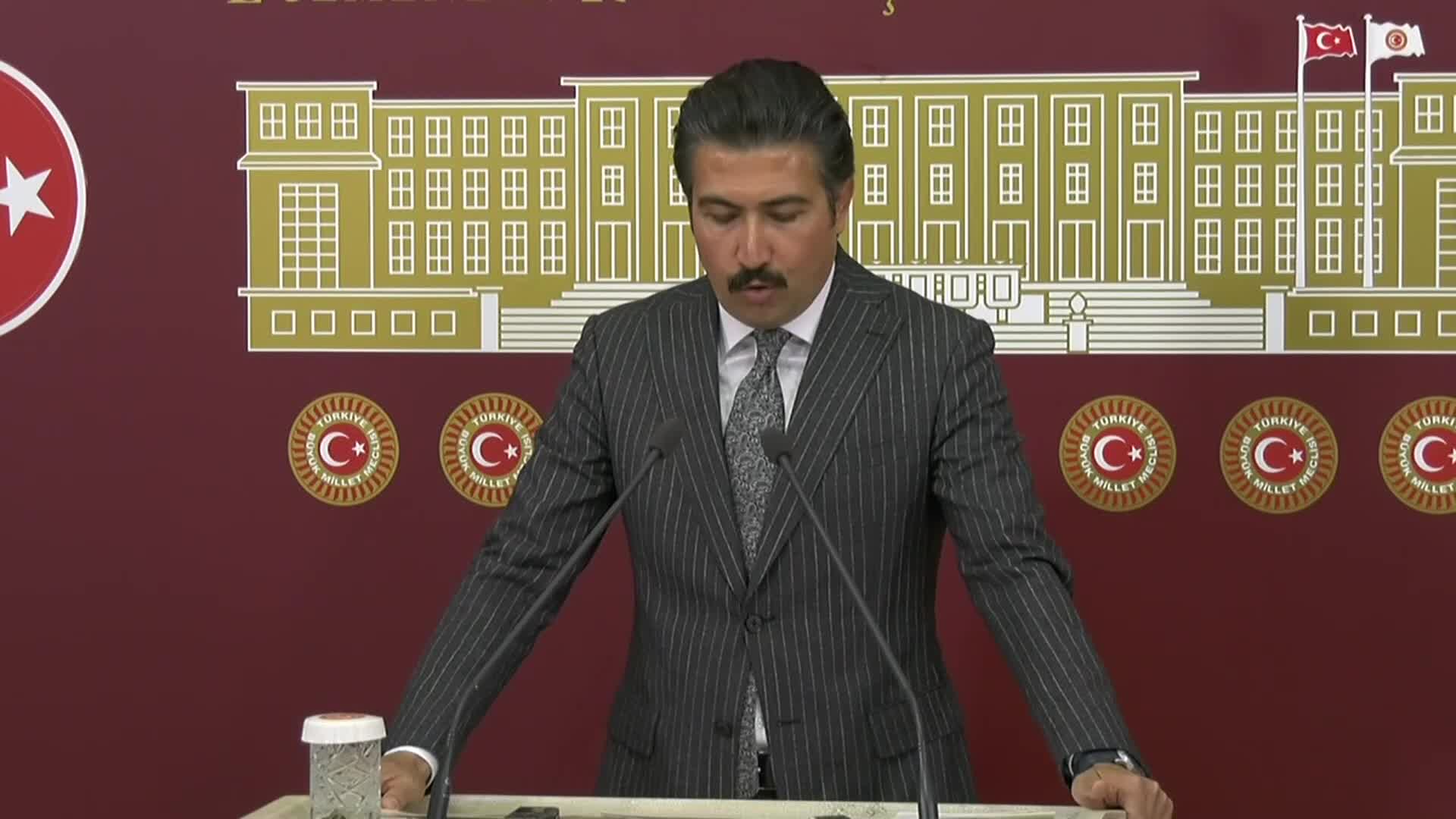 AKP'li Özkan: "HDP'nin tutum belgesine  baktığımızda terörün meşrulaştırılmasını görüyoruz”