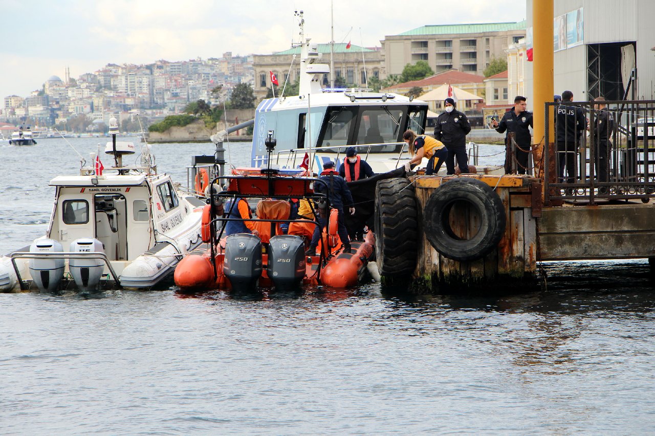 Ortaköy'de denizde ceset bulundu