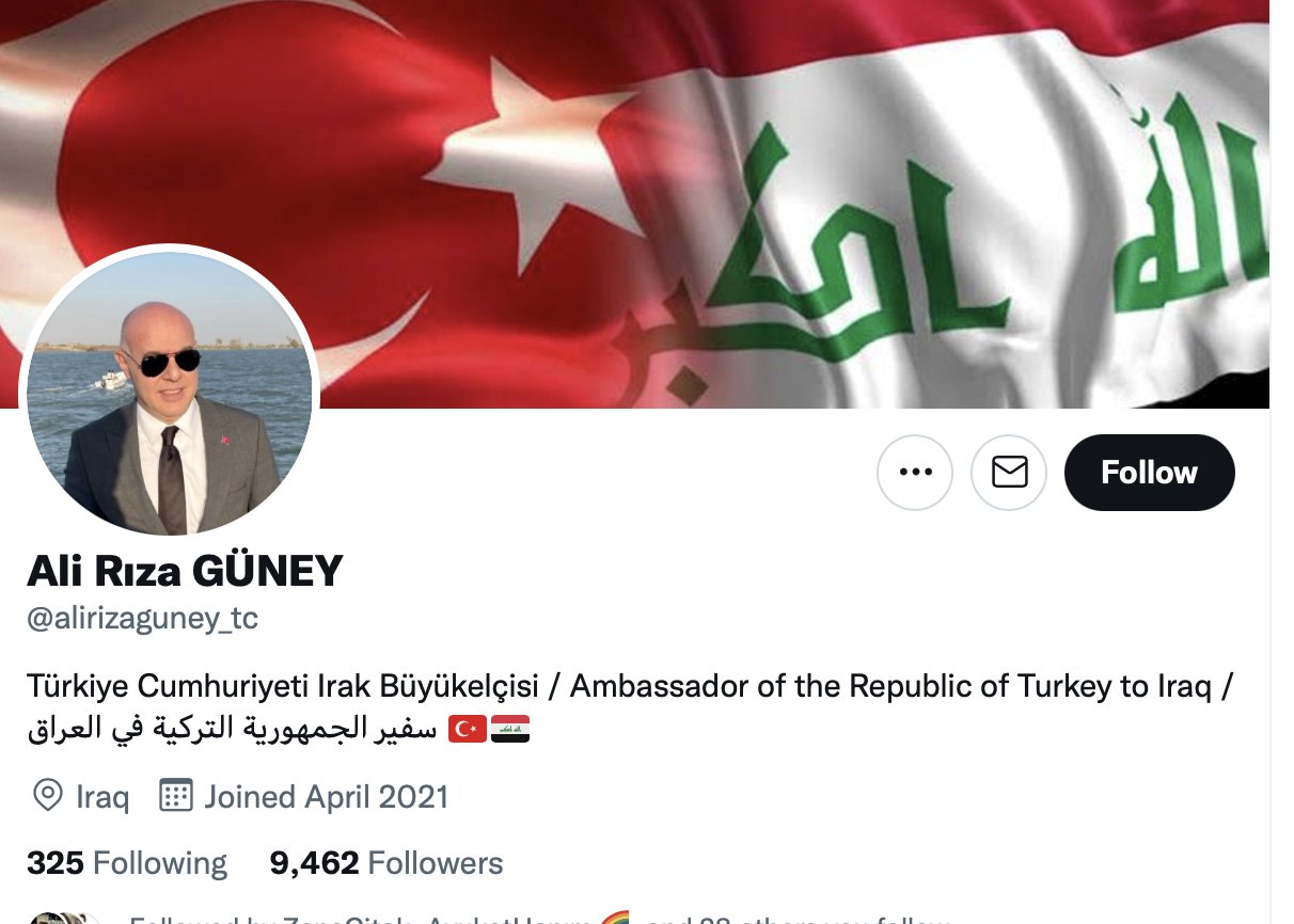 Büyükelçi'den Kurtlar Vadisi müzikli paylaşım