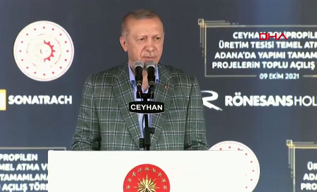 Erdoğan: "Almanya'da, Fransa'da kuyruklar, yiyeceklerini bulamıyorlar... Türkiye'de böyle bir sorun yok"