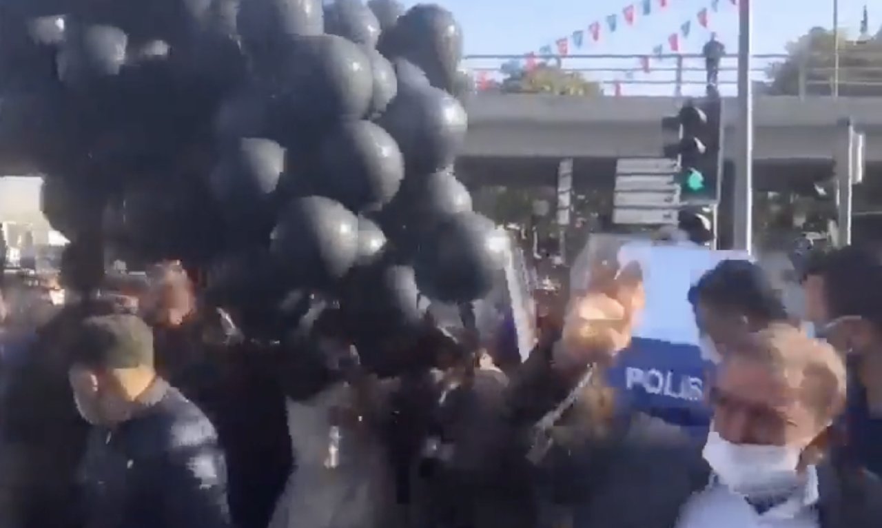 10 Ekim anmasına polis müdahalesi