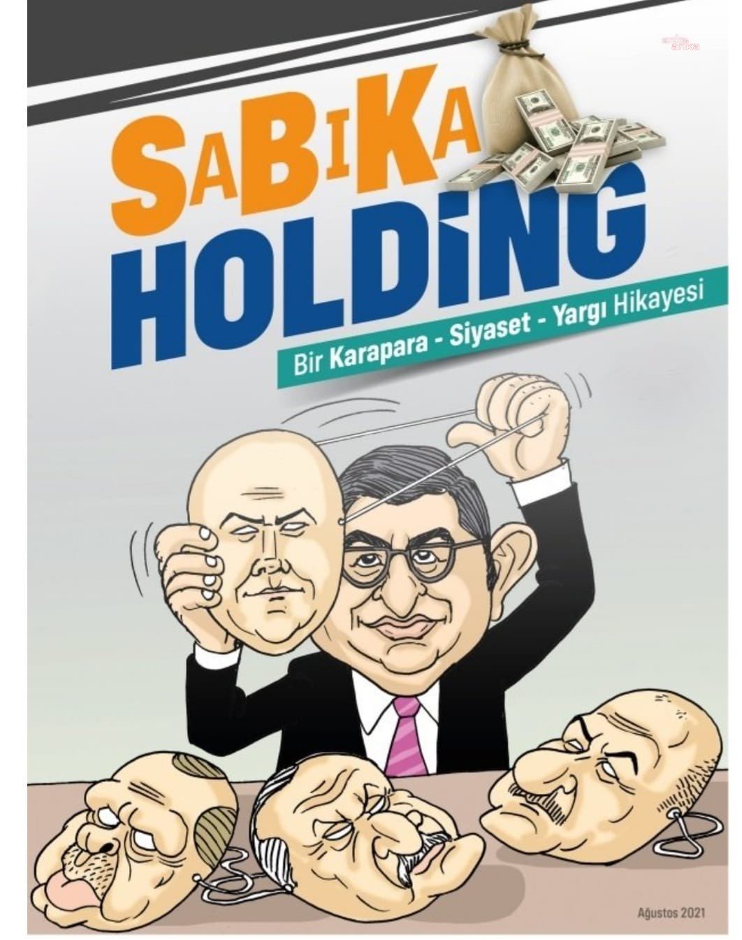 Ankara'da CHP'nin "Sabıka Holding" kitapçığını dağıtan gençlere gözaltı