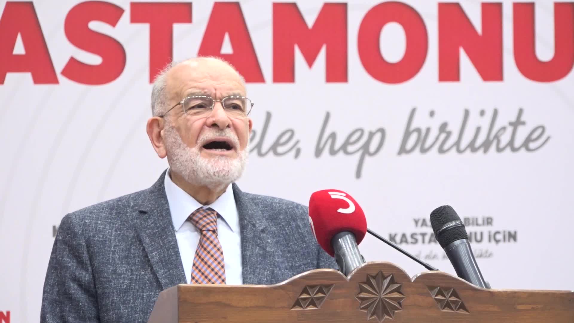 Karamollaoğlu: "Devlet kapısına düştüğünde yanında seni kollayacak bir AK Partili yoksa hapı yuttun"