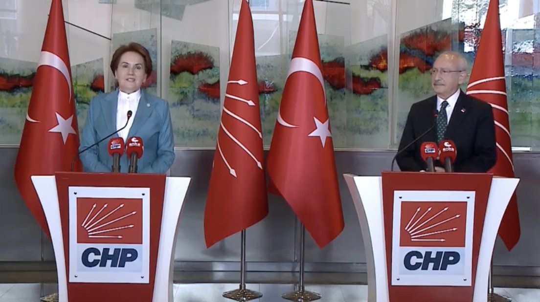 Kılıçdaroğlu ve Akşener görüştü