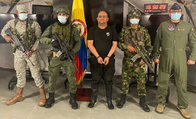 Kolombiyalı uyuşturucu baronu Otoniel yakalandı
