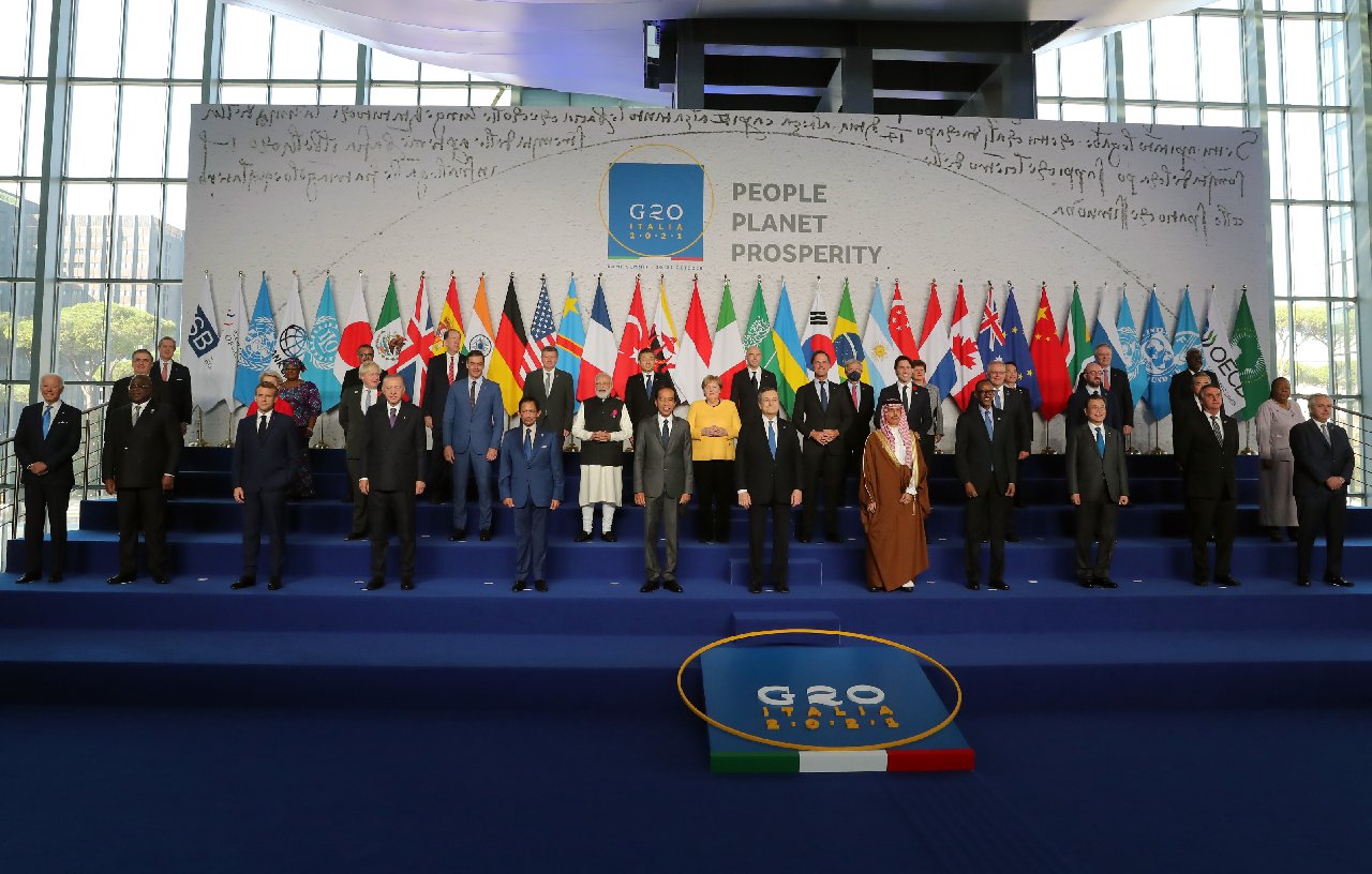 Erdoğan, G20 Zirvesi için Roma'da, Biden'le görüşme net değil