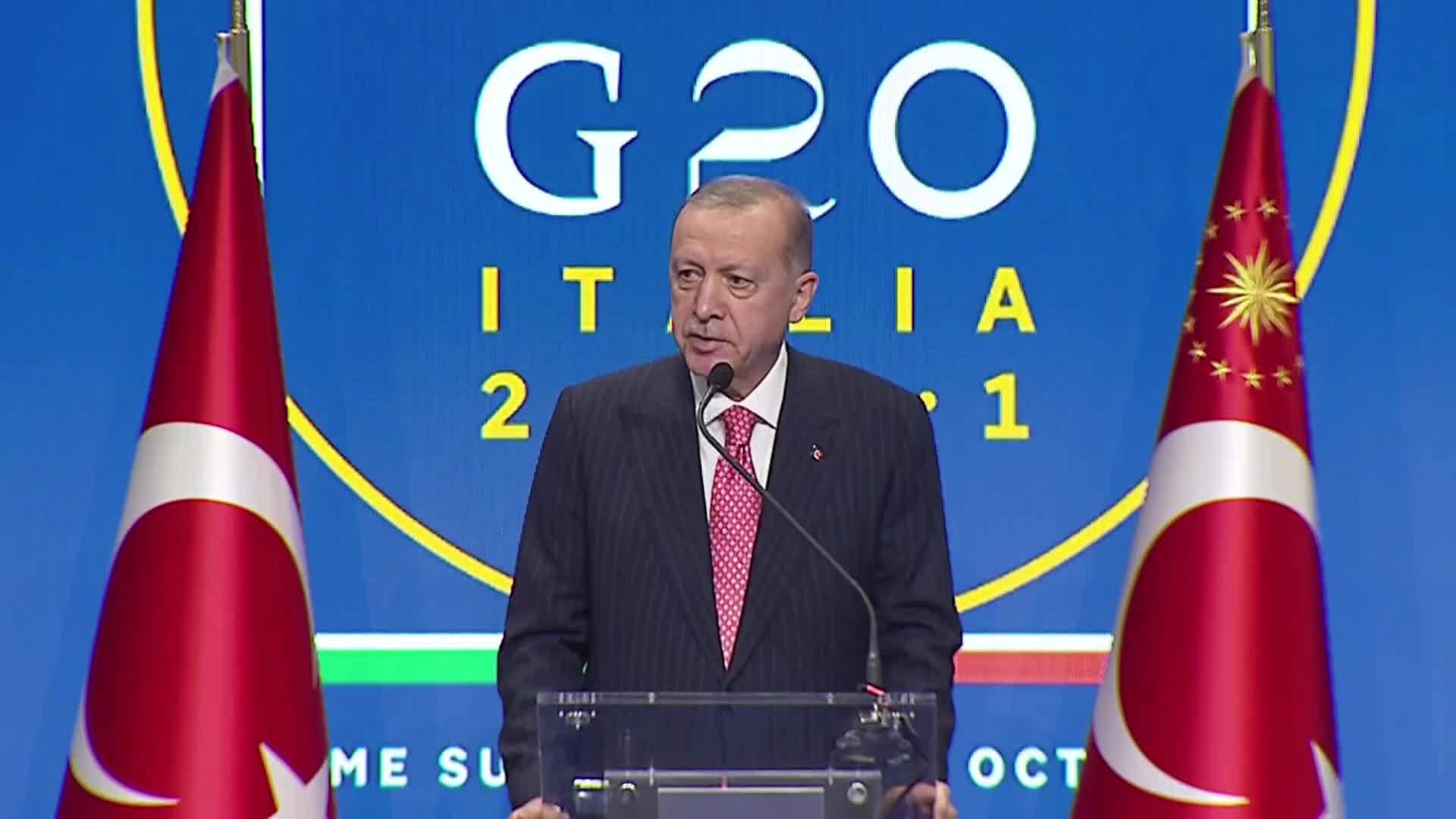 Cumhurbaşkanı Erdoğan'dan F-16 açıklaması: "Biden'ın olumlu yaklaşımını gördüm"