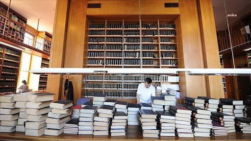 Meclis kütüphanesinden vekiller 8 bin 645, Meclis personeli 16 bin 778 kitap aldı