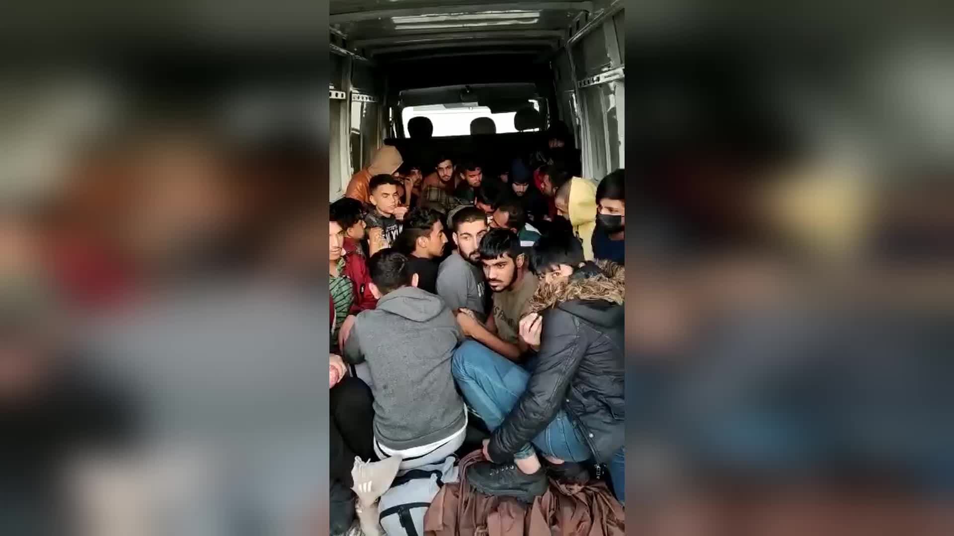 99 göçmenin umut yolculuğu Afyon'da bitti