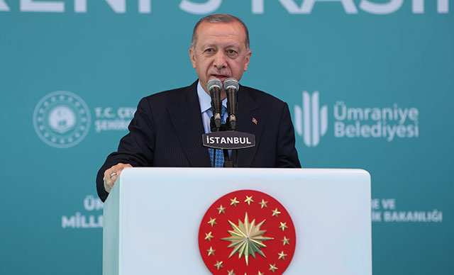 Erdoğan'dan muhalefete: "Terör örgütüyle beraber hareket ediyorlar"