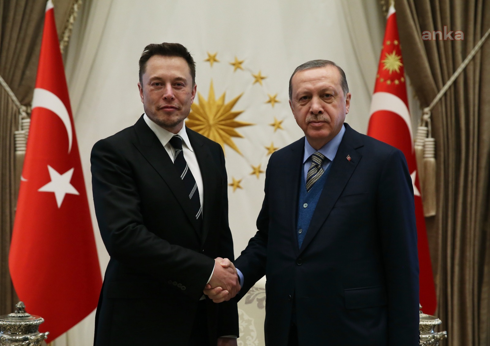 Erdoğan ve Elon Musk görüşmesinde gündem uzay teknolojileri