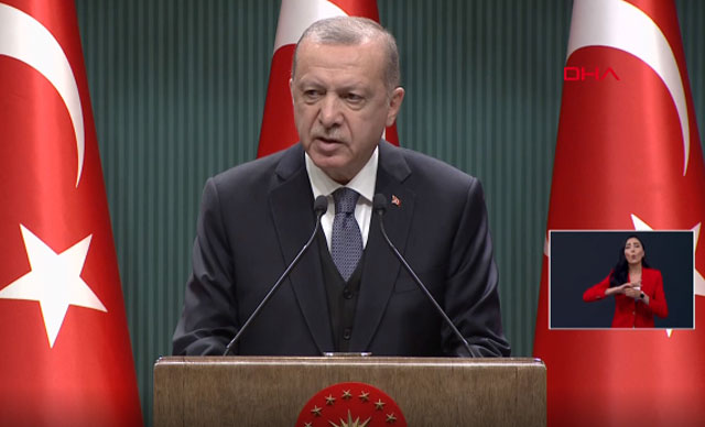Erdoğan: "Elektrik faturalarındaki TRT katkı payı ile Enerji Fonu kesintilerini kaldırma kararı aldık"