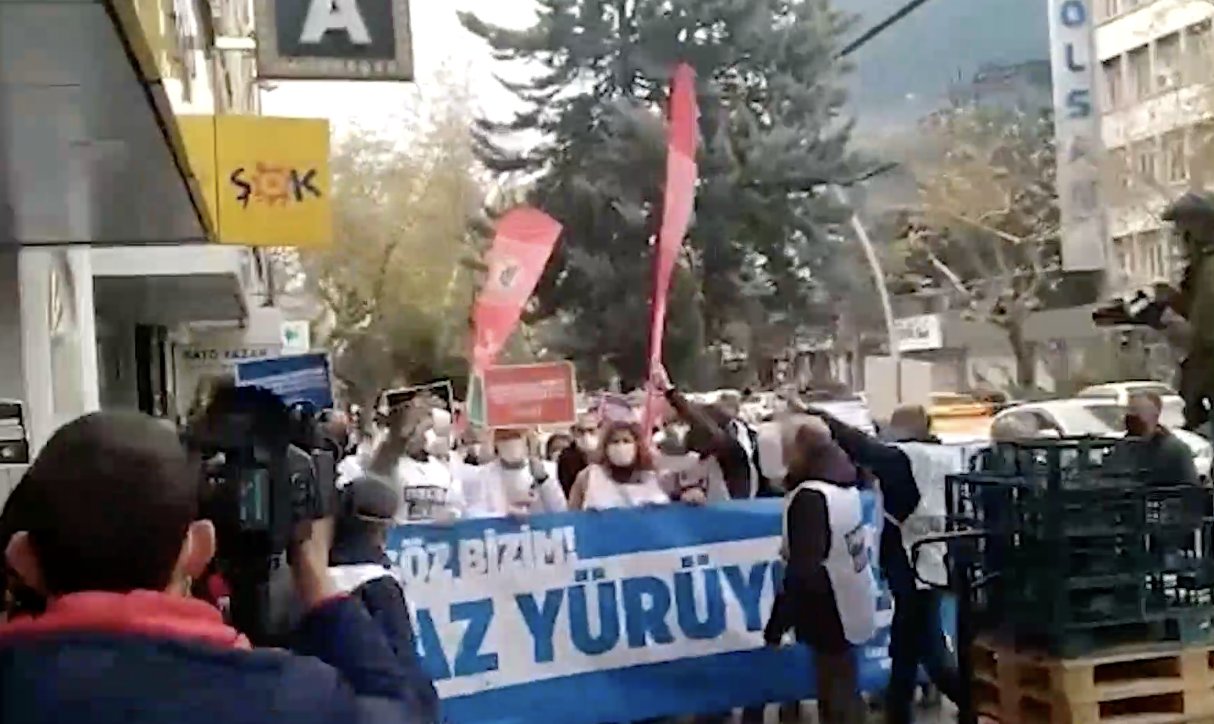 TTB'nin Beyaz Yürüyüş'ü Ankara'da