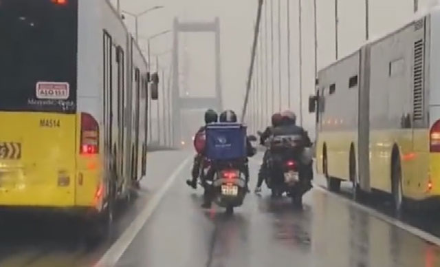 İstanbul Valiliği: Bugün saat 18.00'e kadar motokuryelik yapılmayacak