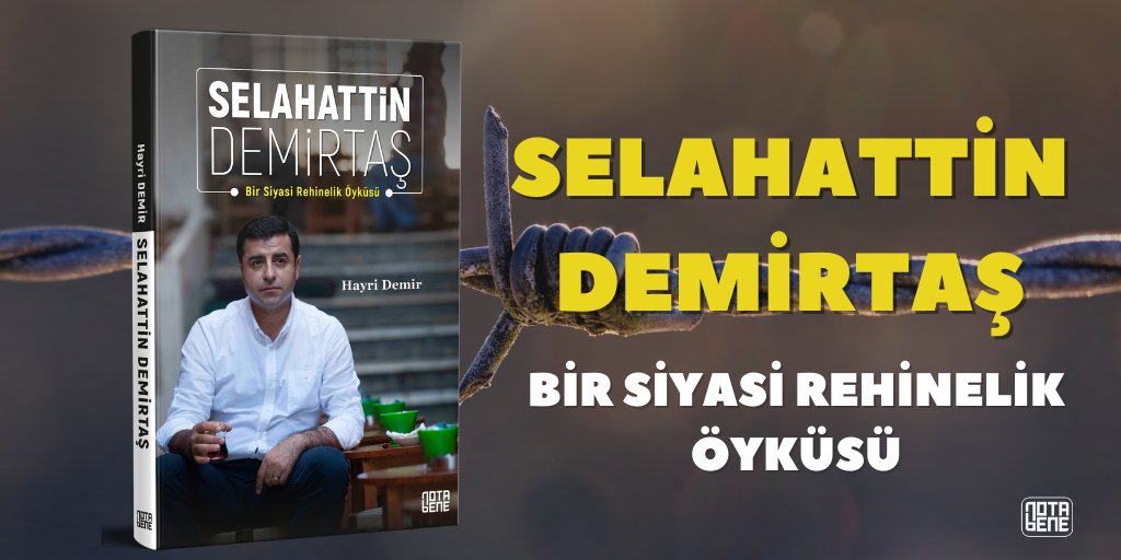 Demirtaş'ın "Siyasi rehineliği" kitaplaştı