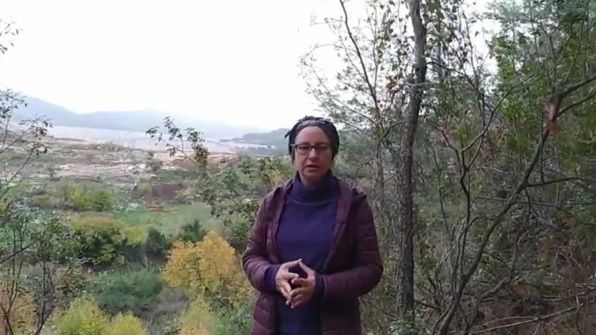 İkizköylüler tarihi kilise ve caminin yıkılmasını protesto etti