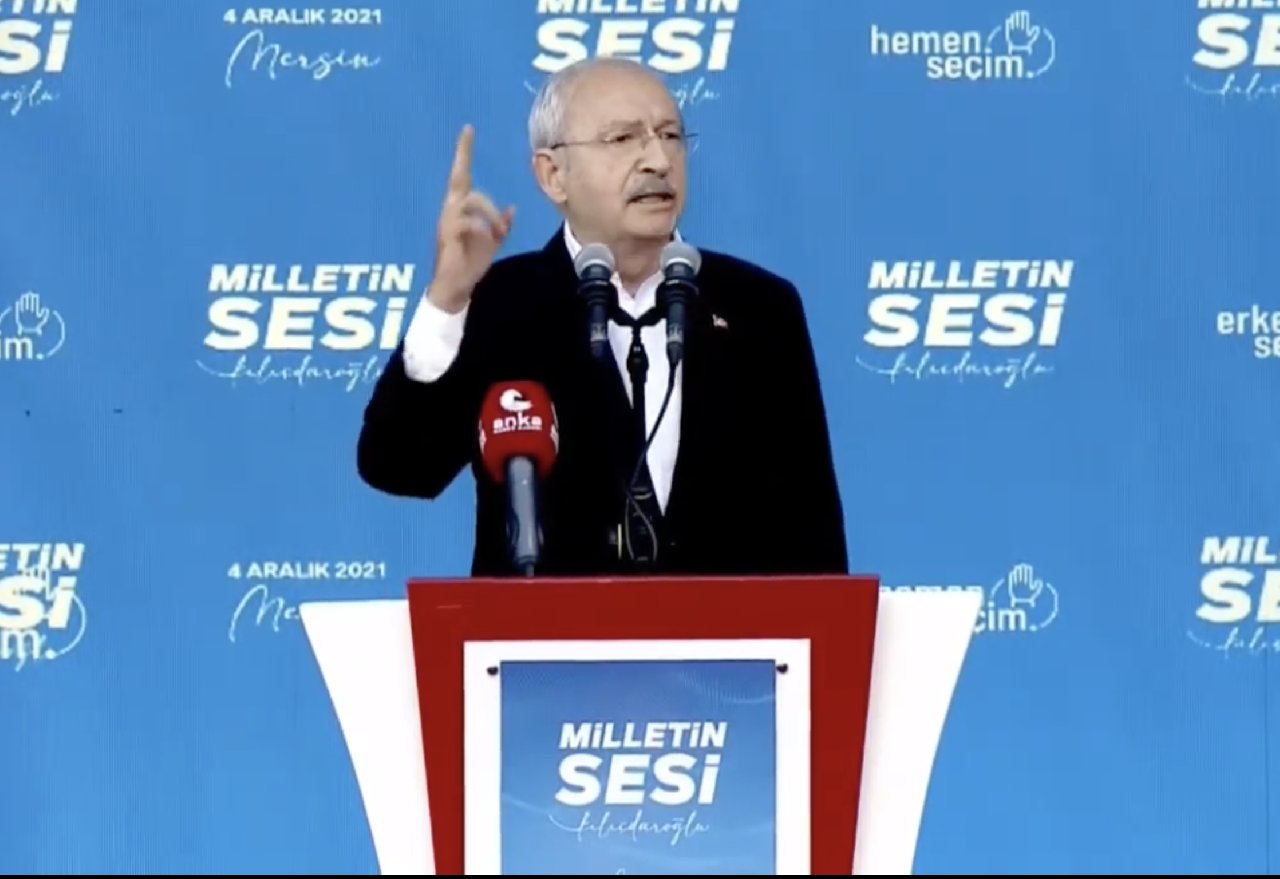 Kılıçdaroğlu'ndan Erdoğan'a: "Onun istifa etmesine gerek yok onu göndereceğiz zaten"