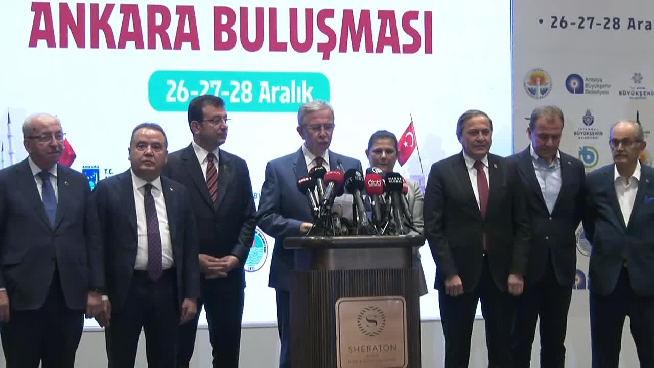 CHP'li 11 büyükşehir belediye başkanından İBB'ye destek açıklaması