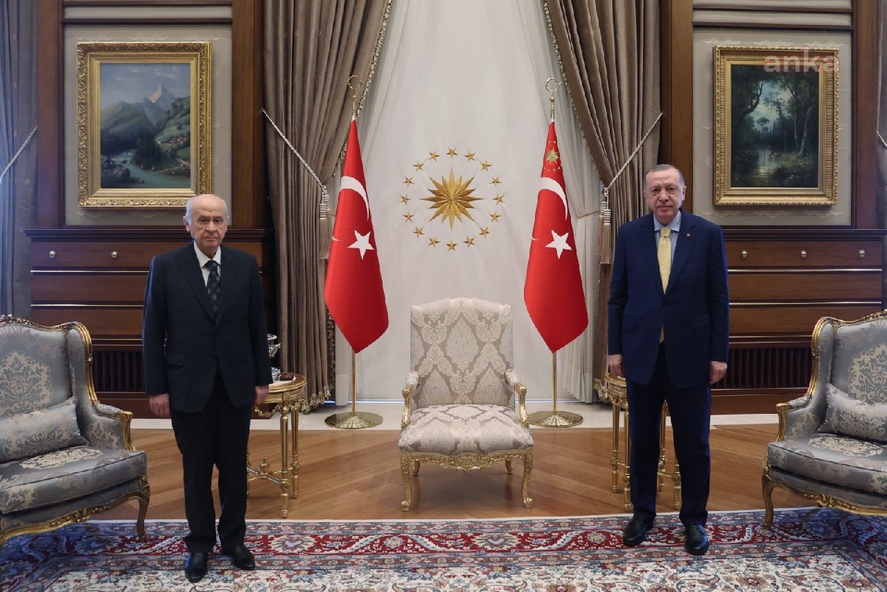 Erdoğan ve Bahçeli, yeni Anayasa için buluştu
