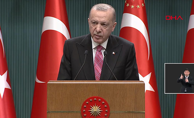 Erdoğan açıkladı: Memura yüzde 30.5 zam