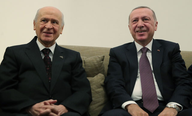 Erdoğan ve Bahçeli'den sürpriz görüşme