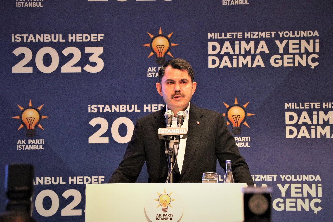 Çevre, Şehircilik ve İklim Değişikliği Bakanı Murat Kurum: "Cumhurbaşkanımızı yeniden seçmek boynumuzun borcu"