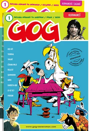 İlk Kürtçe çocuk çizgi romanı 'GOG' yayında