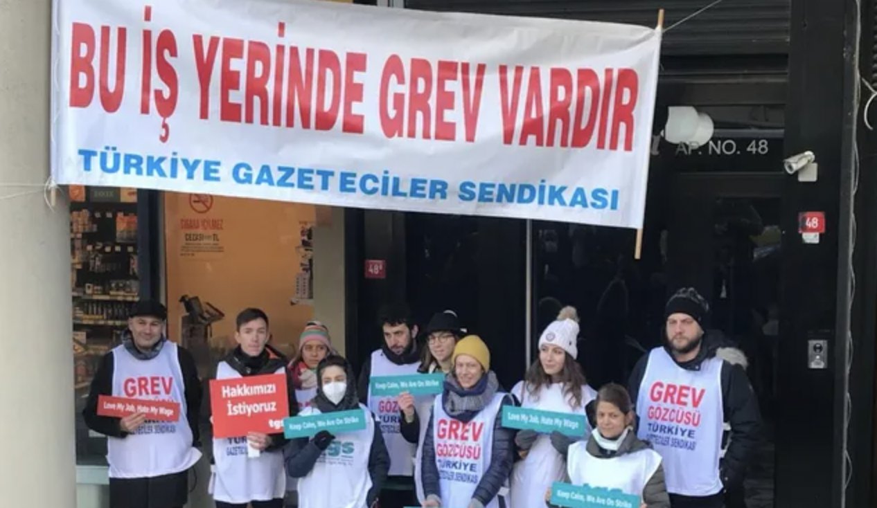BBC İstanbul bürosundaki gazeteciler greve başladı