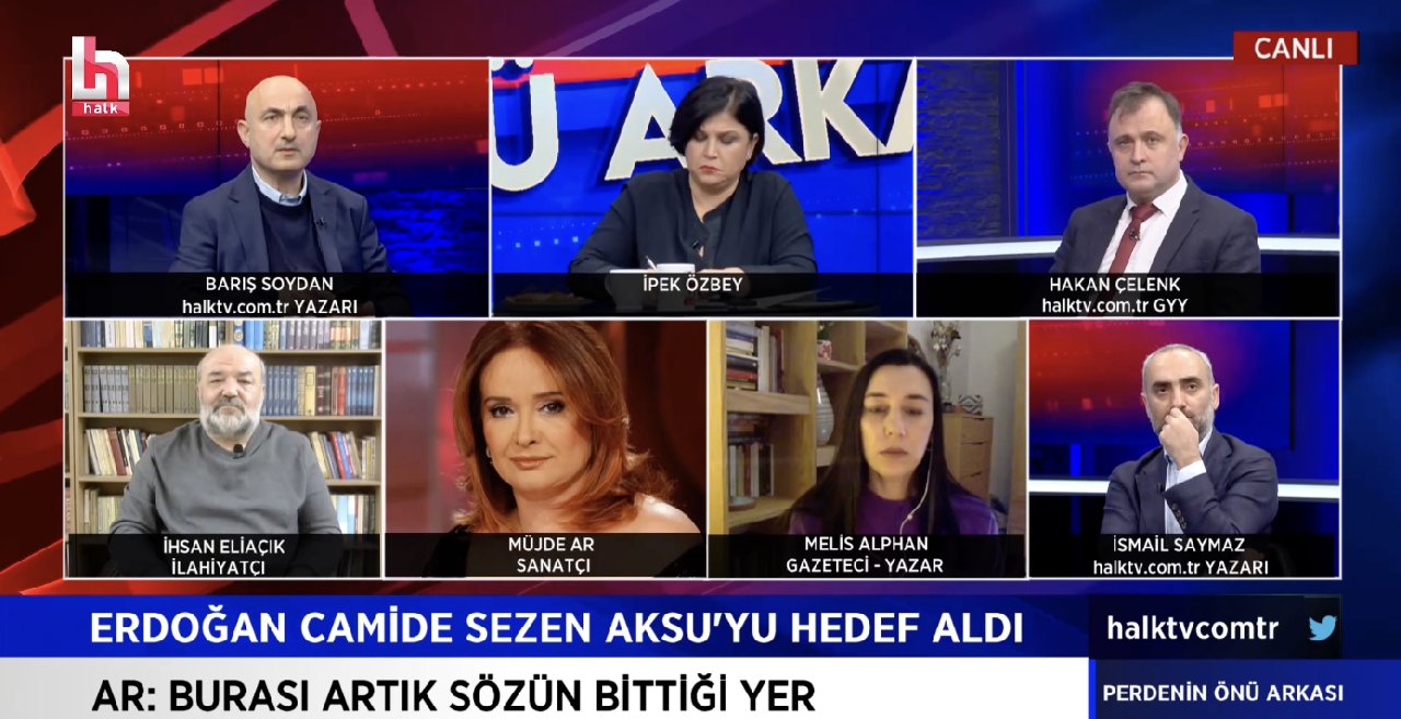 Müjde Ar'dan Erdoğan'a tepki: "Sıra sanatçıların dilinin kopartılmasına mı geliyor; korkmuyorum"