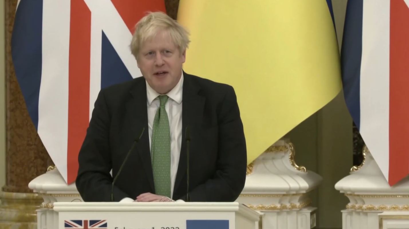 Boris Johnson: Ukrayna’nın işgali politik, insani ve askeri felaket olur