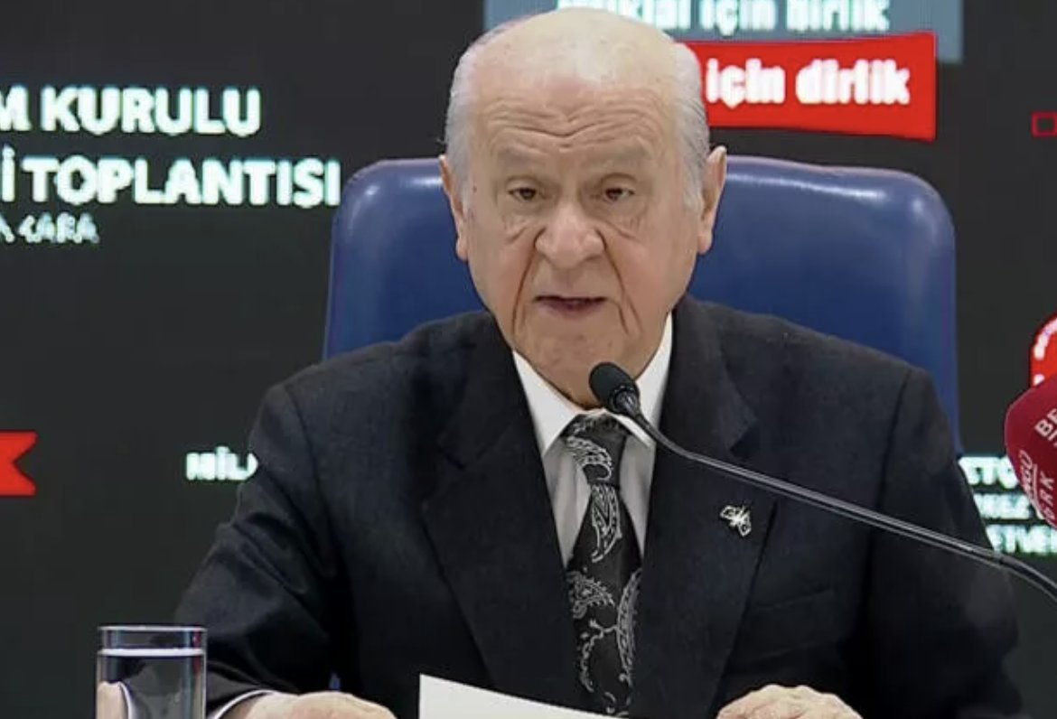 Bahçeli: "ABD Büyükelçisi'nin İmamoğlu'na gitmesi zarfsız bir mesajdır"