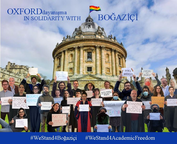 Oxford'dan Boğaziçi'ne destek: Oxfordlu akademisyenlerden dayanışma mesajları