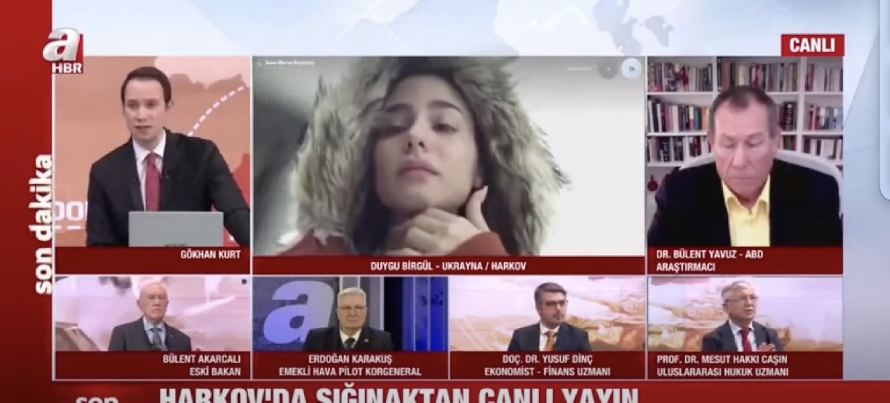 A Haber Ukrayna'da mahsur kalan öğrenciyi "Türk kızı ağlamaz" deyip yayından aldı