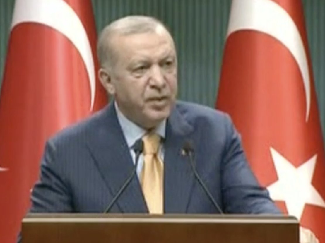 Erdoğan: "Her bir şehidimizin, her bir gazimizin, hatta her bir teröristin bir can olduğunu unutmuyoruz"