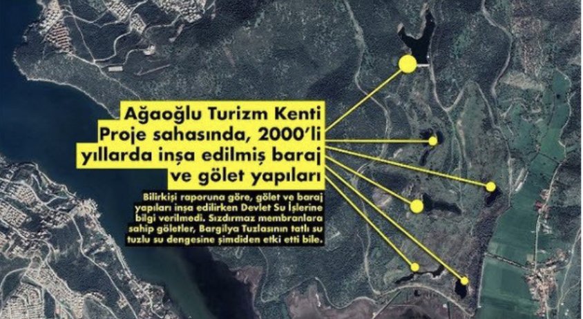 Bodrum Belediye Başkanı Aras: Ağaoğlu kaçak barajlarla doğal su kaynaklarının yönünü değiştirdi