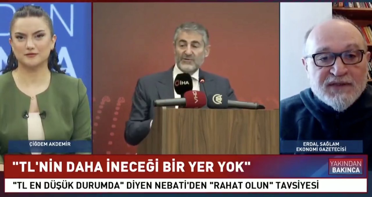 Gazeteci Erdal Sağlam: "Kulislerde  Nebati’nin gidip Mehmet Şimşek’in geleceği konuşuluyor"