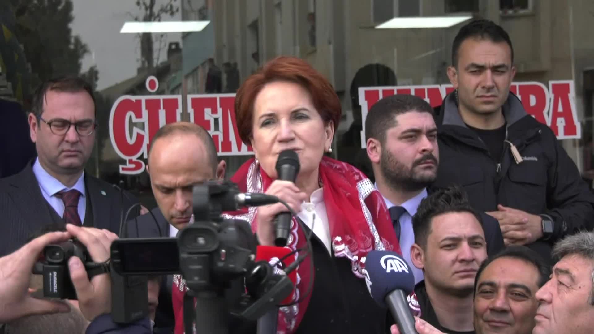 Akşener: Tıpış tıpış gidecekler, bu harami düzeni birlikte göndereceğiz