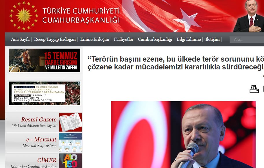 Cumhurbaşkanlığı sitesinde Erdoğan’ın Kılıçdaroğlu sözleri makaslandı