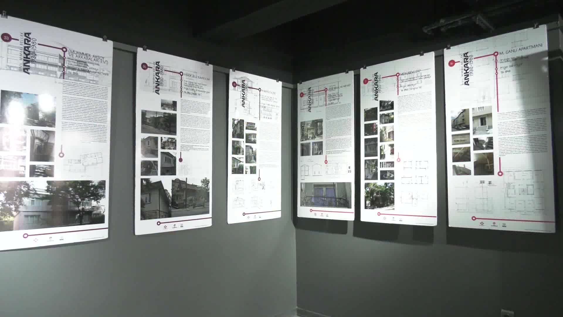 Ankara'da 1930-1980 arası sivil mimari belleği anlatan sergi