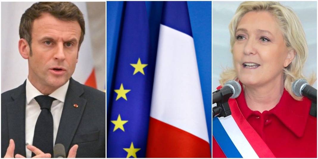 Fransa'da Macron ve Le Pen ikinci tura kaldı