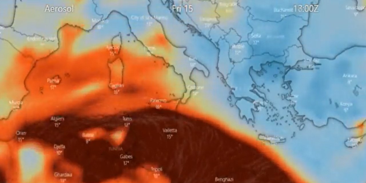 Avrupa Uzay Ajansı: Sahra Çölü'nün tozu Türkiye'ye geliyor