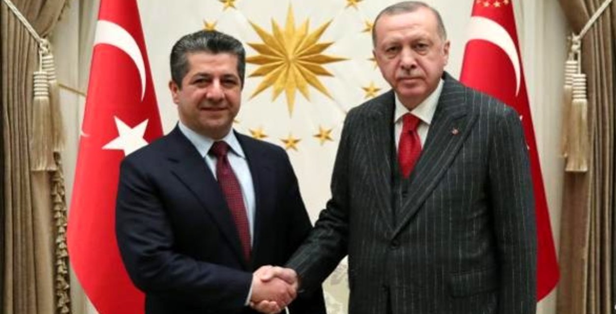Mesrur Barzani, Erdoğan'la görüşmek üzere İstanbul'da
