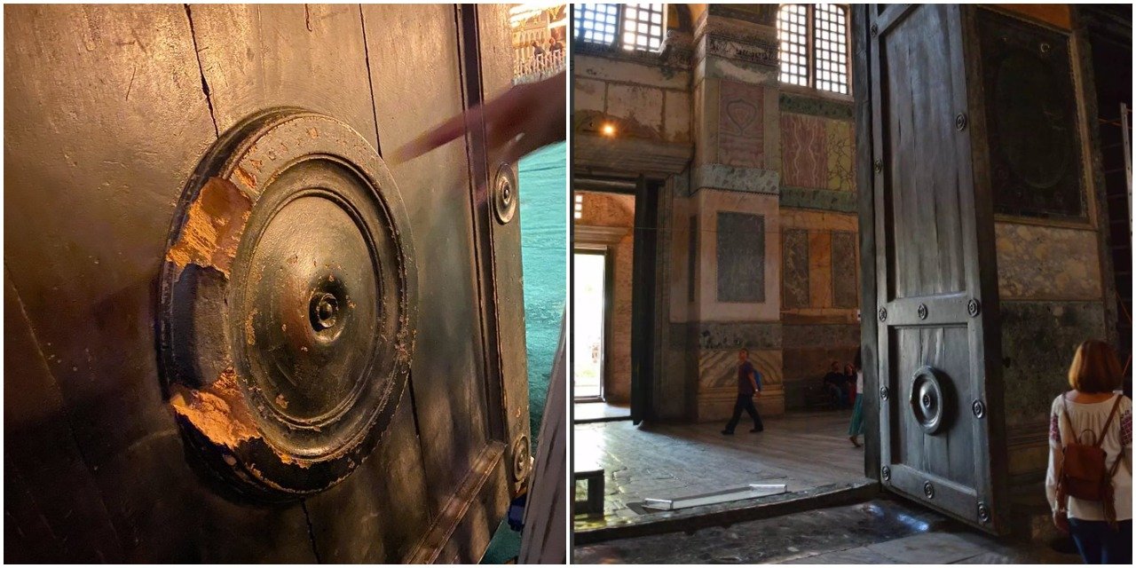 Ayasofya'nın tahrip edilen İmparator Kapısı neden önemli?