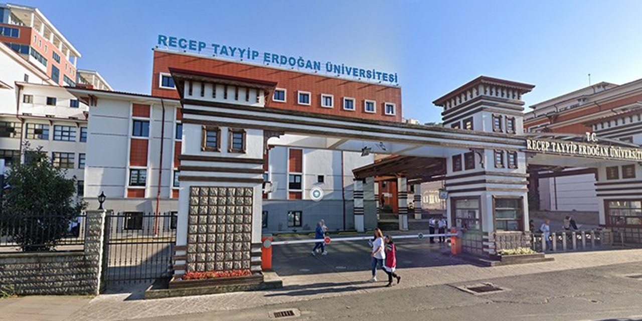 Recep Tayyip Erdoğan Üniversitesi'nden 'adrese teslim' ilan