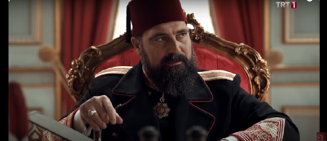 Bu bir TRT yapımıdır...  Ve karşınızda reklam yıldızı 2. Abdülhamid