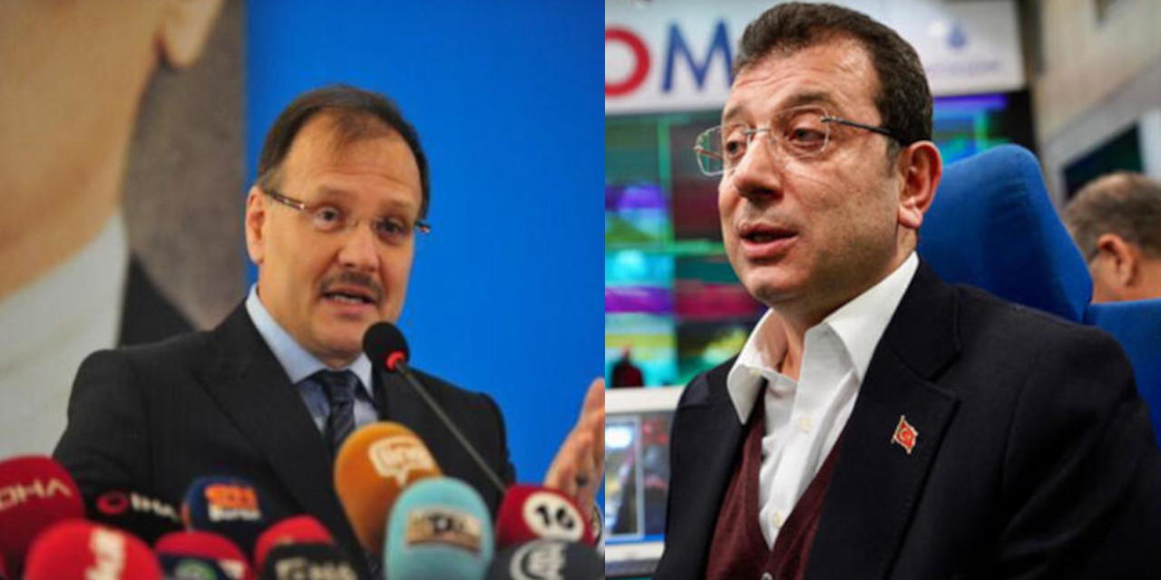 AKP'li Çavuşoğlu: İmamoğlu'nun Trabzonspor kutlamasındaki fotoğraf hatası birilerine mesaj
