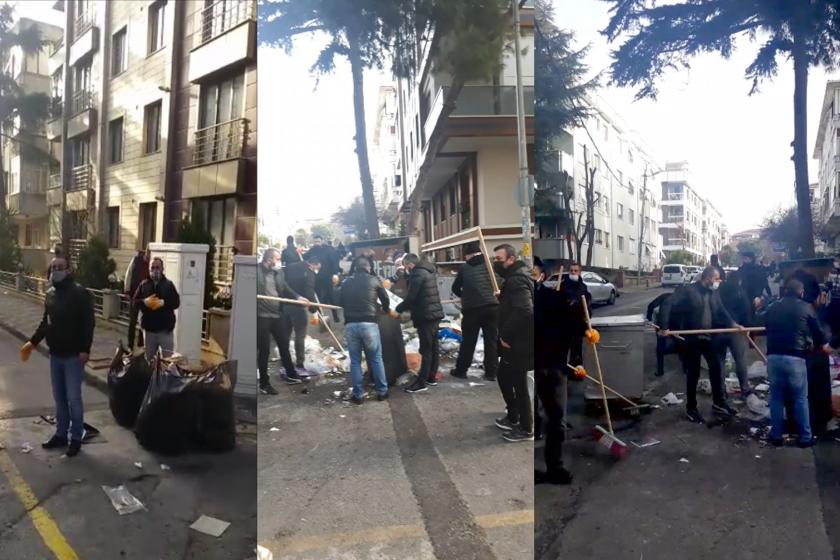 Grevdeki Maltepe Belediyesi işçilerine saldırı
