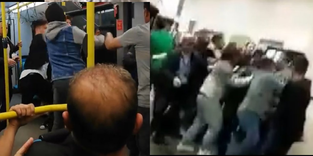 Metrodaki 'sigara içme' kavgasını Suriyeliler değil Türkler çıkarmış