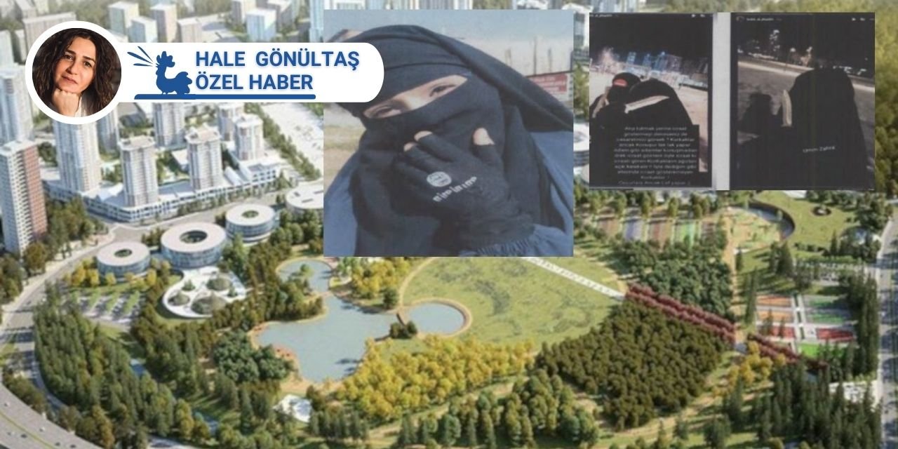 IŞİD'li kadının bıçaklı cihat videosu Millet Bahçesi'nde çekilmiş
