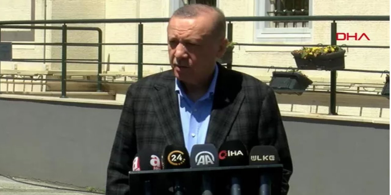 Erdoğan: Bizim Yunanistan'la savaşa girelim diye bir derdimiz yok